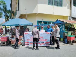Sat Binmas Polres Bone Aktif Berikan Penyuluhan Kamtibmas di Sejumlah Titik Keramaian Jelang Tahun Baru 2026