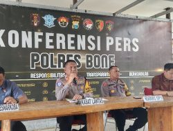 Rilis Akhir Tahun, Kasat Lantas Polres Bone Ungkap Tren Kecelakaan Lalin Turun