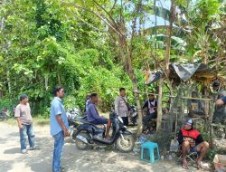 Pererat Silaturahmi, Bripka Hamdan Laksanakan Sambang Warga di Wilayah Binaan