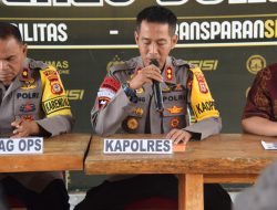 Polres Bone Gelar Press Release Akhir Tahun 2025, Kapolres Tekankan Transparansi dan Akuntabilitas Kinerja