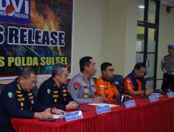 Biddokkes Polda Sulsel Gelar Konferensi Pers Hasil Identifikasi Korban Kecelakaan Pesawat ATR 42-500, 1 Korban Teridentifikasi