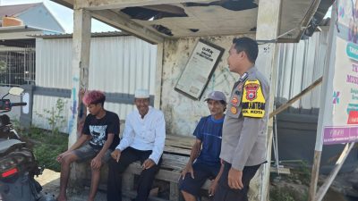 Bripka Andi Rusman Dorong Partisipasi Warga Panyula dalam Menjaga Keamanan Lingkungan