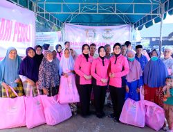 Bhayangkari Sulsel Salurkan Bantuan Kemanusiaan bagi Korban Bencana di Pidie Jaya