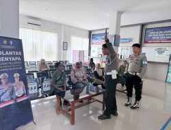 Polantas Menyapa, Satlantas Polres Bone Edukasi Pemohon SIM
