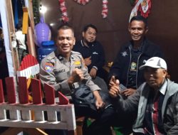 Bhabinkamtibmas Desa Mappalo Ulaweng Lakukan Pembinaan di Pos Satkamling Peppinge