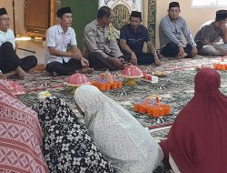 Sambut Malam Pergantian Tahun, Polsek Ponre Hadiri Acara Zikir bersama Warga Desa Bolli