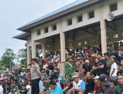 Hadir di Pesta Rakyat, Personel Polsek Tellu Siattinge Berusaha Menjaga Situasi Kamtibmas Agar Tetap Kondusif 