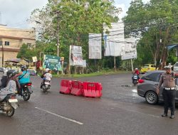 Gatur Sore Personel Satlantas Polres Bone Jaga Kamseltibcar Lantas