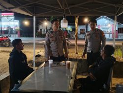 Personel Polsek Libureng Intensifkan Patroli Malam, Minimalisir Gangguan Kamtibmas