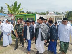 ‎Personel Polsek Palakka Laksanakan Pengamanan Kunjungan Menteri Agama RI di Pesantren Modern Al Junaidah