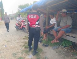 Jaga Kamtibmas di Wilayah Hukumnya, Polsek Cenrana Rutin Laksanakan Patroli
