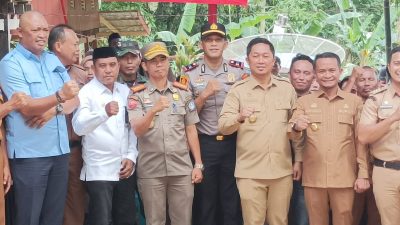 Bupati Bone Resmikan Jalan di Dusun Ajang Panisi Desa Siame, Forkopimca Palakka Turut Hadir