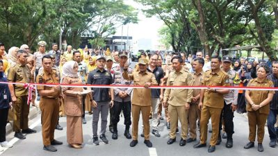 Kapolres Bone Hadiri Peresmian Peningkatan Jalan Ruas Perintis di Kelurahan Macanang