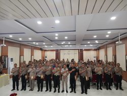 Kapolsek Salomekko Hadiri Konsolidasi DIPA RKA-KL di Aula Polres Bone