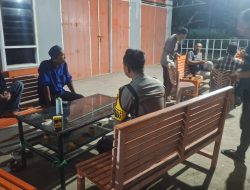 ‎Cegah Gangguan Kamtibmas, Polsek Dua Boccoe Rutin Galakkan Patroli Malam