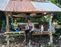 Lewat Sambang, Aipda Hamdan Dengarkan dan Tampung Aspirasi Warga