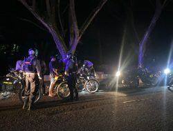 Wujudkan Harkamtibmas, Samapta Polres Bone Intensifkan Patroli Malam