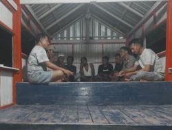 Bhabinkamtibmas Polsek Awangpone Melaksanakan Pembinaan Satkamling di Dusun Carebbu Desa Carebbu