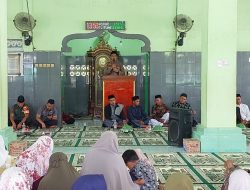 ‎Kapolsek Palakka Hadiri Peringatan Isra Mi’raj di Masjid Jamil Nurul Desa Panyili