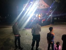 Wujud Pelayanan Polri, Polsek Tanete Riattang Pengamanan Kegiatan Anniversary Ke-7 KSW