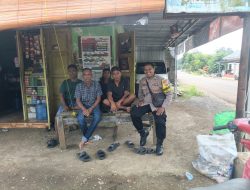 Bhabinkamtibmas Aipda Hamdan Hadir Menyapa Warga Lewat Sambang 