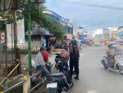 Ciptakan Rasa Aman, Samapta Polres Bone Melaksanakan Patroli Dialogis Siang