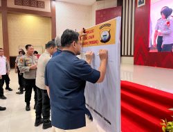 Bidkeu Polda Sulsel Gelar Pencanangan Pembangunan Zona Integritas Menuju WBK