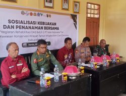 Kapolsek Ulaweng Hadiri Sosialisasi Pelaksanaan Rehabilitasi Daerah Aliran Sungai