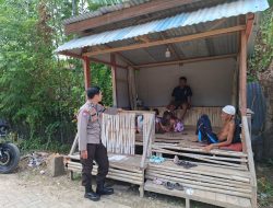 Kunjungan Satkamling, Bhabinkamtibmas Cellu Ajak Warga Jaga Kamtibmas