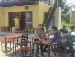 Melaluii Kegiatan Coffee Morning, Kapolsek Salomekko Tampung Keluhan Masyarakat