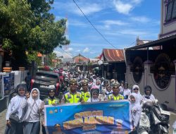 Ops Keselamatan, Satlantas Polres Bone Edukasi Pelajar SMAN 1 Bone