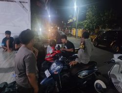 Polsek Tanete Riattang Intensifkan Patroli Biru, Cegah Gangguan Kamtibmas
