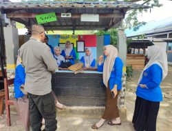 Patroli di Desa Binaan, Bhabinkamtibmas Polsek Cenrana Sambangi Mahasiswa 