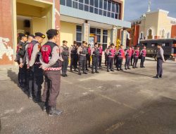 Apel Satker Samapta Polres Bone Fokuskan Pembinaan dan Evaluasi Kinerja Personel