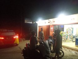 Melalui Kegiatan Patroli Biru, Personel Polsek Amali Berikan Rasa Aman Kepada Masyarakat