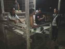 Bhabinkamtibmas Polsek Awangpone Laksanakan Pembinaan Satkamling Didusun Awaccung Desa Carebbu
