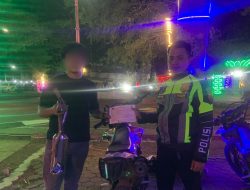 Tertibkan Knalpot Brong, Polantas Bone Ingatkan Masyarakat Disiplin Dalam Berlalu Lintas