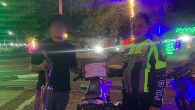 Tertibkan Knalpot Brong, Polantas Bone Ingatkan Masyarakat Disiplin Dalam Berlalu Lintas