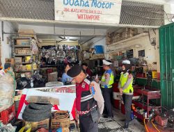 Ops Keselamatan, Polantas Bone Gandeng Pengusaha Bengkel, Edukasi Larangan Knalpot Brong