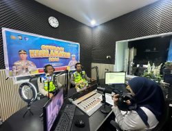 Sosialisasi Ops Keselamatan Lewat Radio, Polantas Bone Edukasi Masyarakat Tertib Berlalulintas