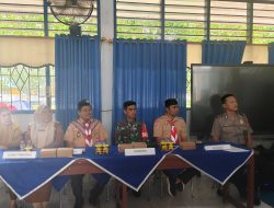 Aiptu Sainal Hadiri Kegiatan Kursus Pembina Pramuka Lanjutan (KML) di SMP Negeri 3 Watampone