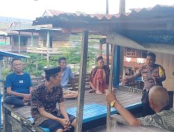 Bhabinkamtibmas Brigpol Andi Parakkasi Sambang Desa Binaan. Ini Tujuannya