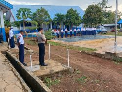 Kapolsek Kajuara Jadi Irup di SMP Satap 3, Tekankan Disiplin dan Cegah Kenakalan Remaja