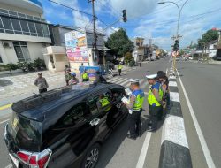 Ops Keselamatan, Polantas Bone Imbau Pengendara Gunakan Safety Belt, Ini Manfaatnya