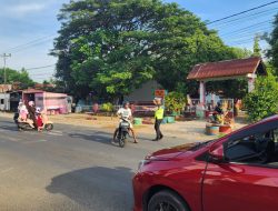Wujud Polisi Melayani, Unit Lantas Polsek Tanete Riattang Atur Arus Lalin