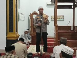 Binmas Polres Bone Berikan Ceramah Kamtibmas di Masjid Al-Muhajirin BTN Pepabri