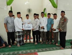 Kapolsek Salomekko Hadiri Safari Ramadhan Tim IV Pemda Bone di Masjid Jami Nurul Iman