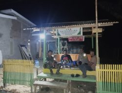 Dari Poskamling, Polisi dan Warga Perkuat Keamanan Kampung Baru