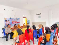 Bhabinkamtibmas Waetuwo Hadiri Kelas Ibu Balita, Dukung Pencegahan Stunting Sejak Dini