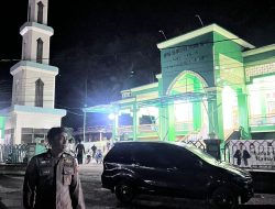 Polsek Lamuru Laksanakan Pengamanan dan Pengaturan Lalu Lintas Safari Ramadhan